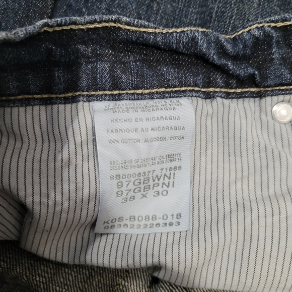 Wrangler   Men's   Jeans 38 × 30   Loose Fit    Dark Wash - Picture 4 of 16